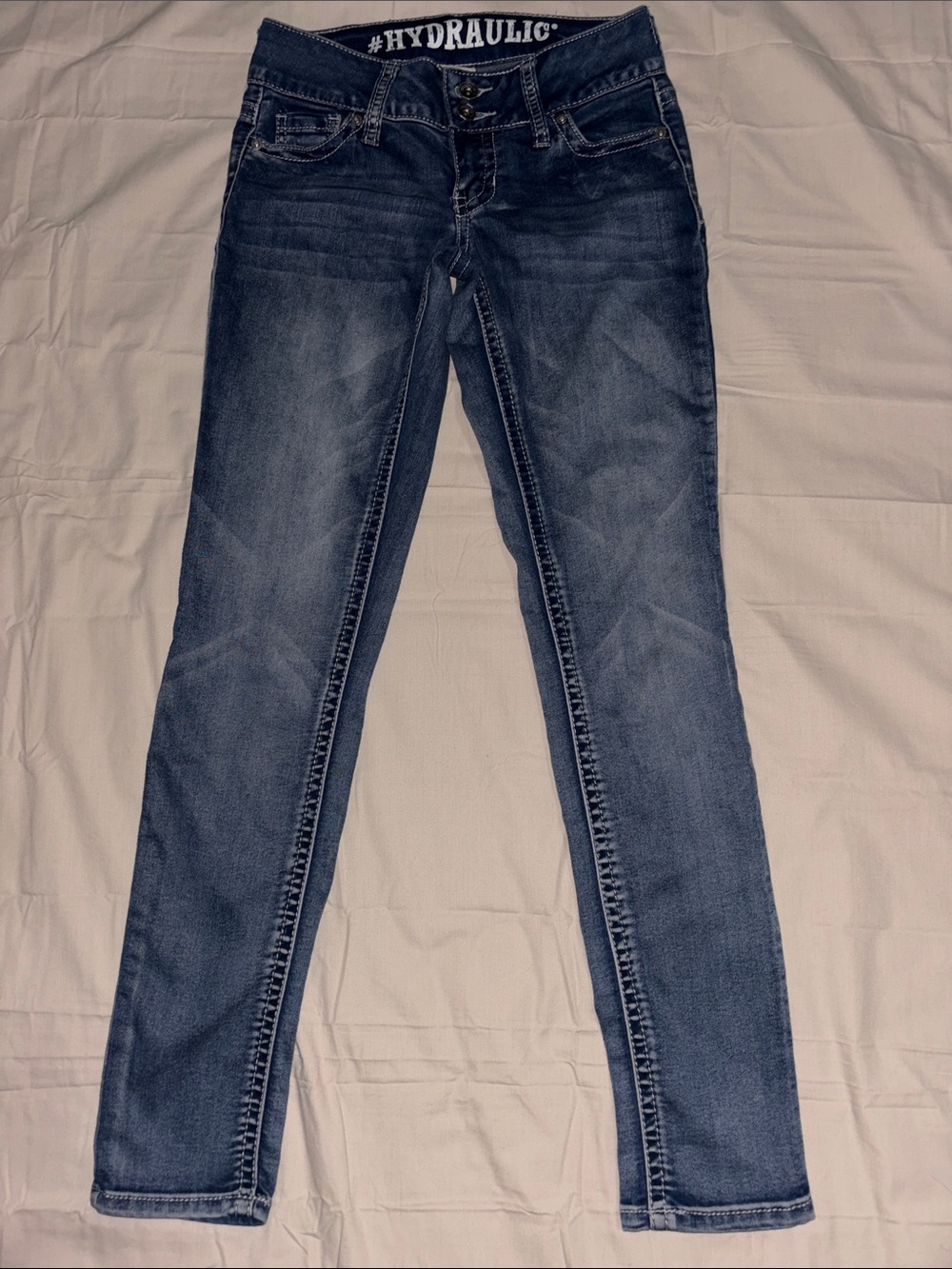 Hydraulic Dark Blue Women's Skinny Jeans